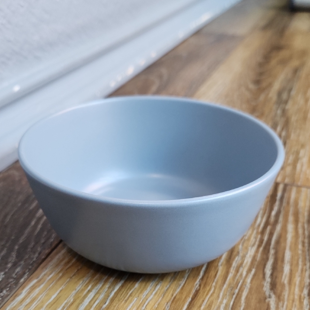 Gray Soup Cereal Bowl
